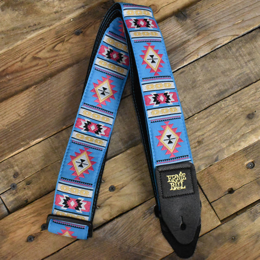 Ernie Ball P05326 Sedona Blue Jacquard Strap