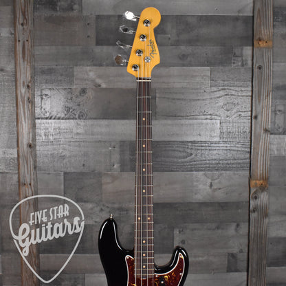 Fender American Vintage II 1960 Precision Bass Rosewood Fingerboard - Black with Hard Shell Case