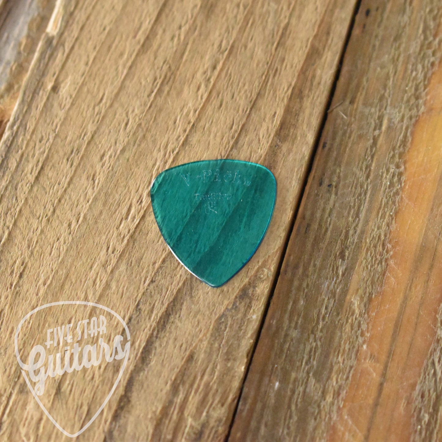 V-Picks Tradition Ultra Lite .80mm Teal Guitar Pick - Single