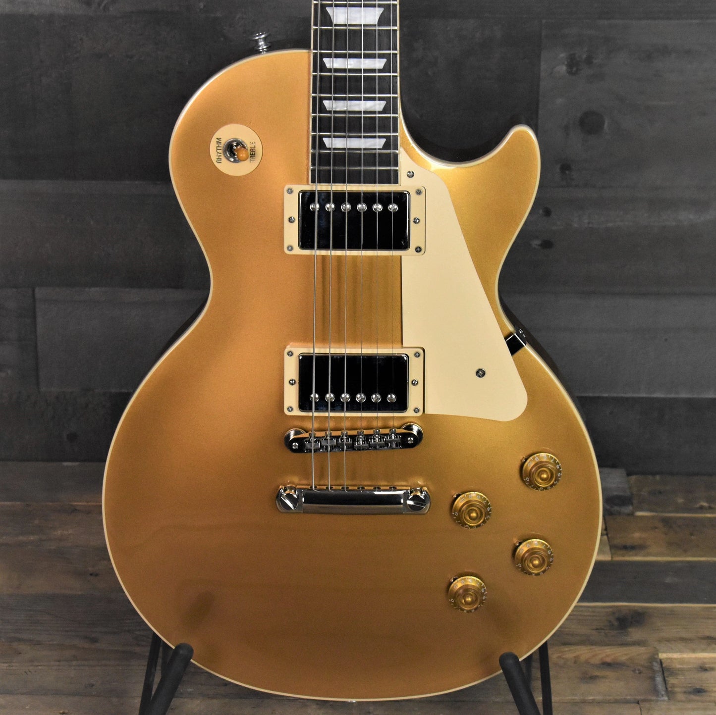 Pre-Owned Gibson Les Paul Standard '50s - Gold Top with Hard Shell Case SN: 0279