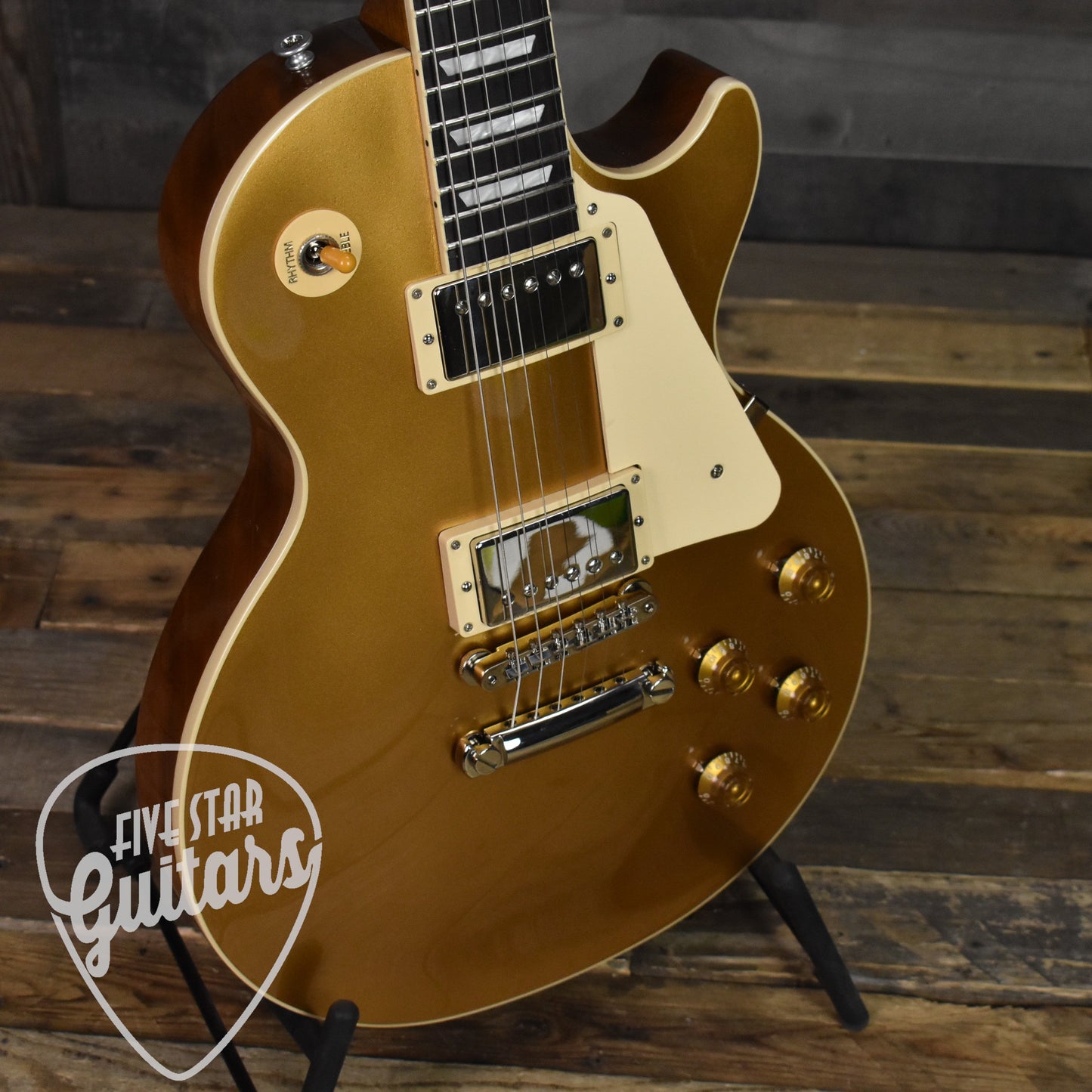 Pre-Owned Gibson Les Paul Standard '50s - Gold Top with Hard Shell Case SN: 0279