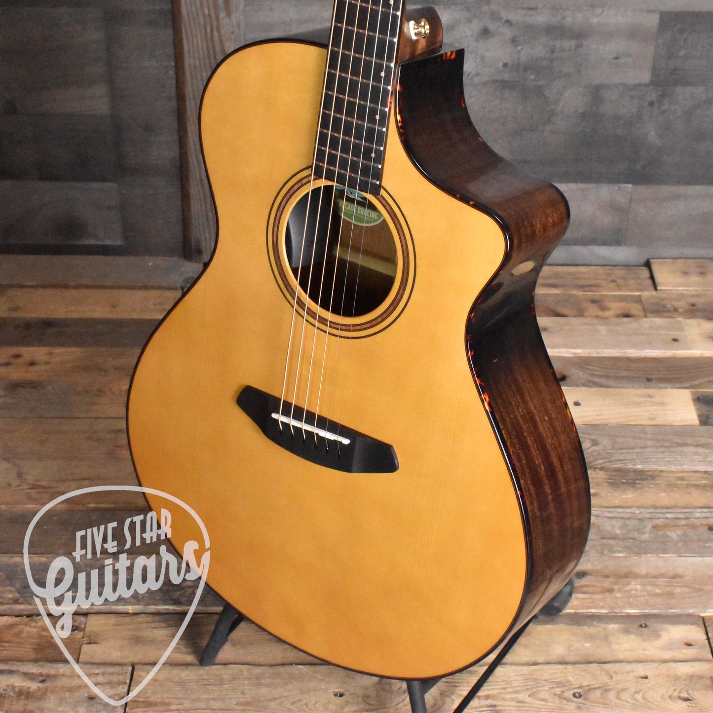 Breedlove Organic Performer Pro Concert CE European Spruce/African Mahogany - Aged Toner/Suede Burst Back with Hard Shell Case SN: 3264