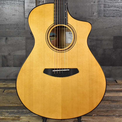 Breedlove Organic Performer Pro Concert CE European Spruce/African Mahogany - Aged Toner/Suede Burst Back with Hard Shell Case SN: 3102