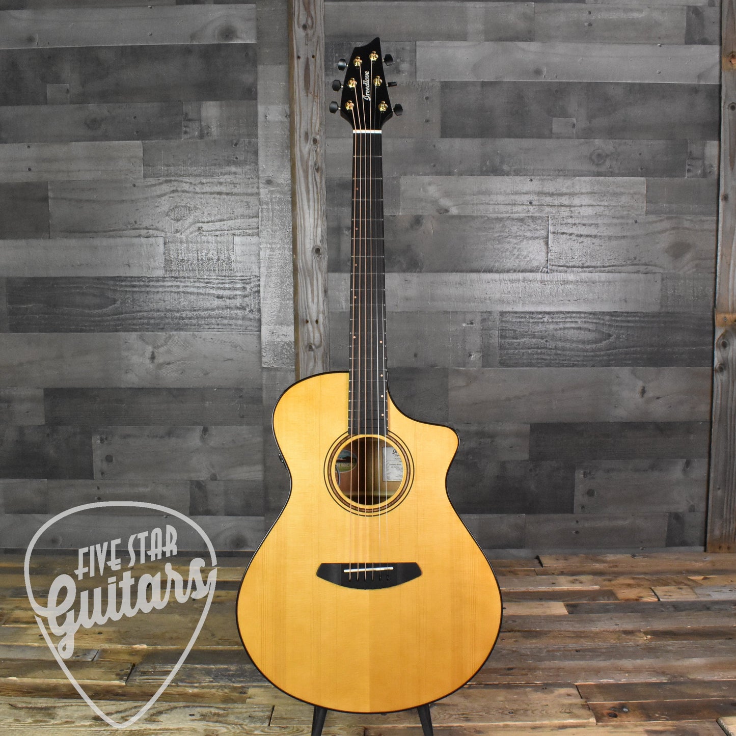 Breedlove Organic Performer Pro Concert CE European Spruce/African Mahogany - Aged Toner/Suede Burst Back with Hard Shell Case SN: 3102