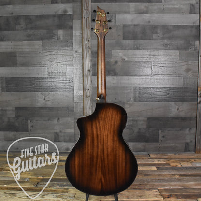 Breedlove Organic Performer Pro Concert CE European Spruce/African Mahogany - Aged Toner/Suede Burst Back with Hard Shell Case SN: 3102