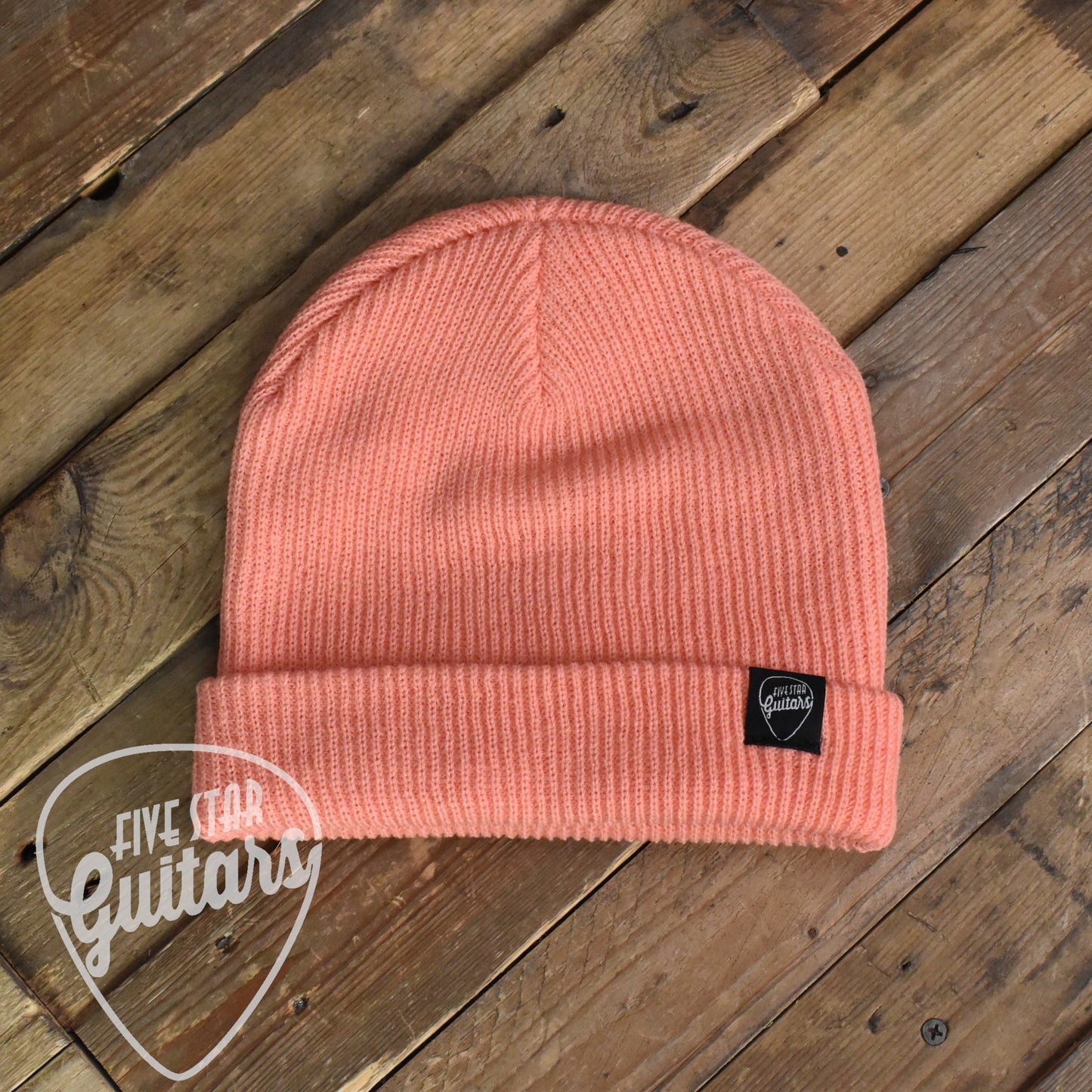 Five Star Guitars Burnside Beanie - Coral Pink