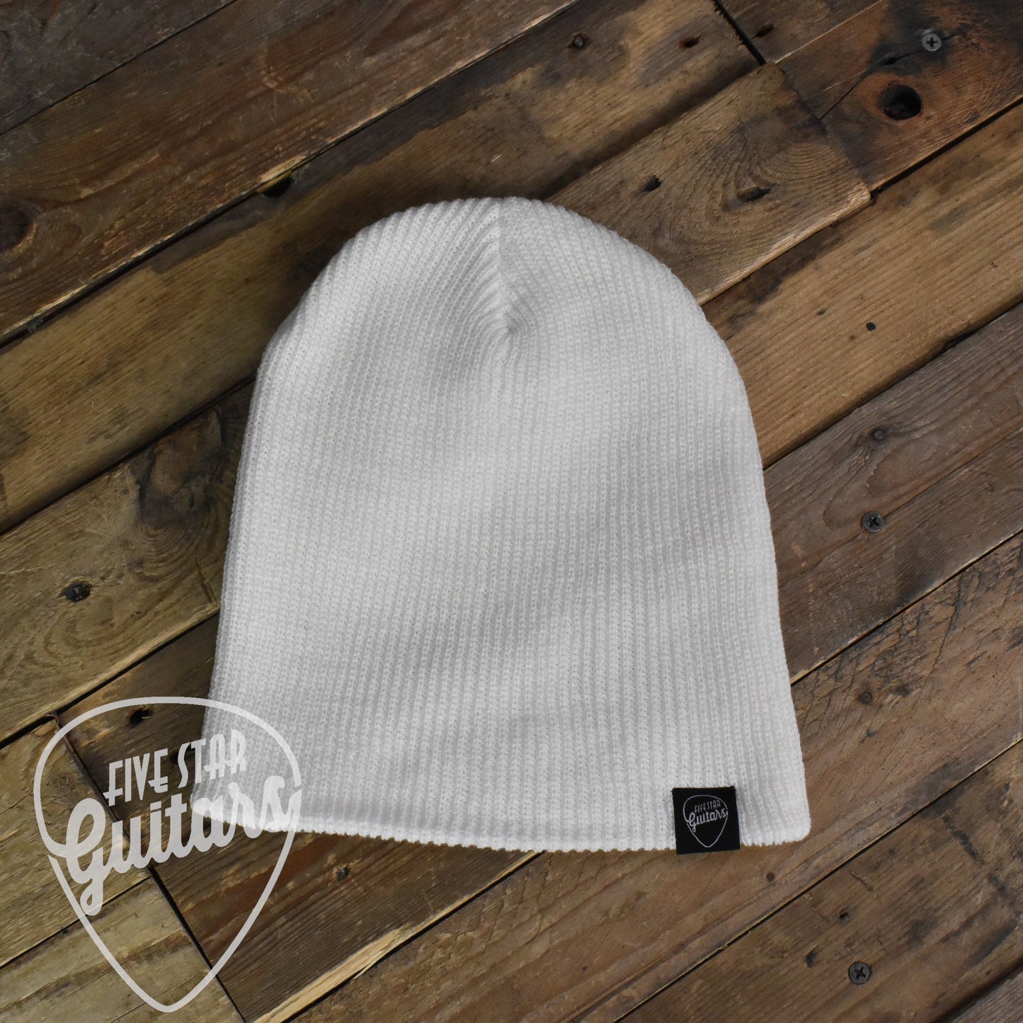 Five Star Guitars Burnside Beanie -  White