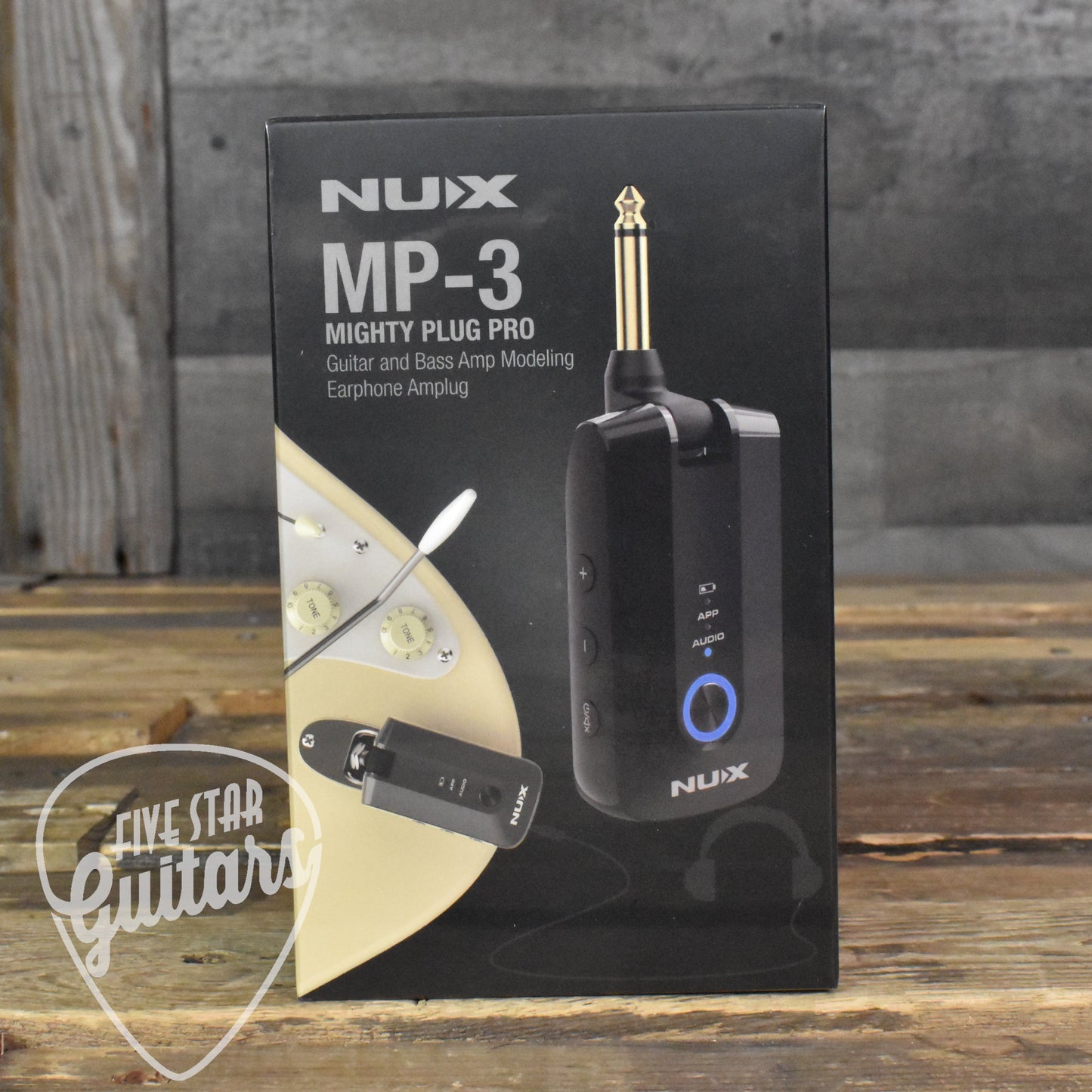 NUX MP-3 Mighty Plug Pro Guitar/Bass Headphone Amp