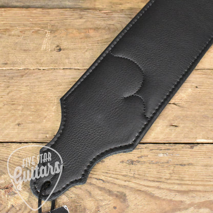 Franklin Strap 3" Glove Leather w/ Contrast Stitching/Black/Black Stitch
