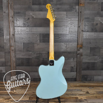 Fender Custom Shop Limited Edition '59 Jazzmaster Journeyman Relic - Faded Aged Daphne Blue with Hard Shell Case