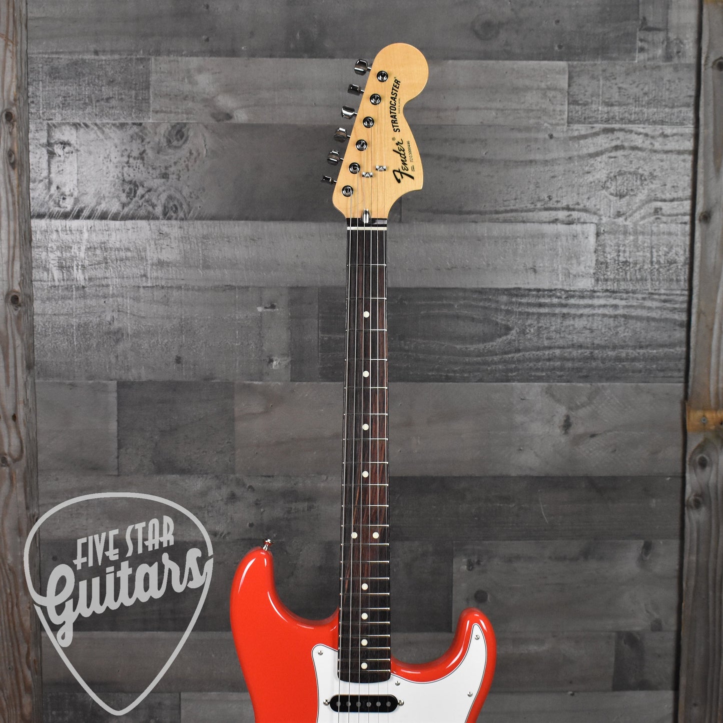 Fender MIJ Limited International Color Stratocaster Rosewood Fingerboard Morocco Red with Gig Bag