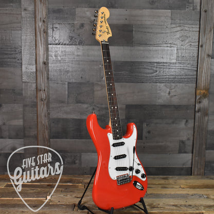 Fender MIJ Limited International Color Stratocaster Rosewood Fingerboard Morocco Red with Gig Bag