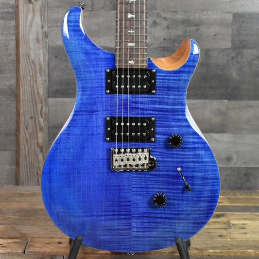 Paul Reed Smith SE Custom 24 - Faded Blue with Gig Bag SN:1174 - AUTOGRAPHED BY PAUL REED SMITH