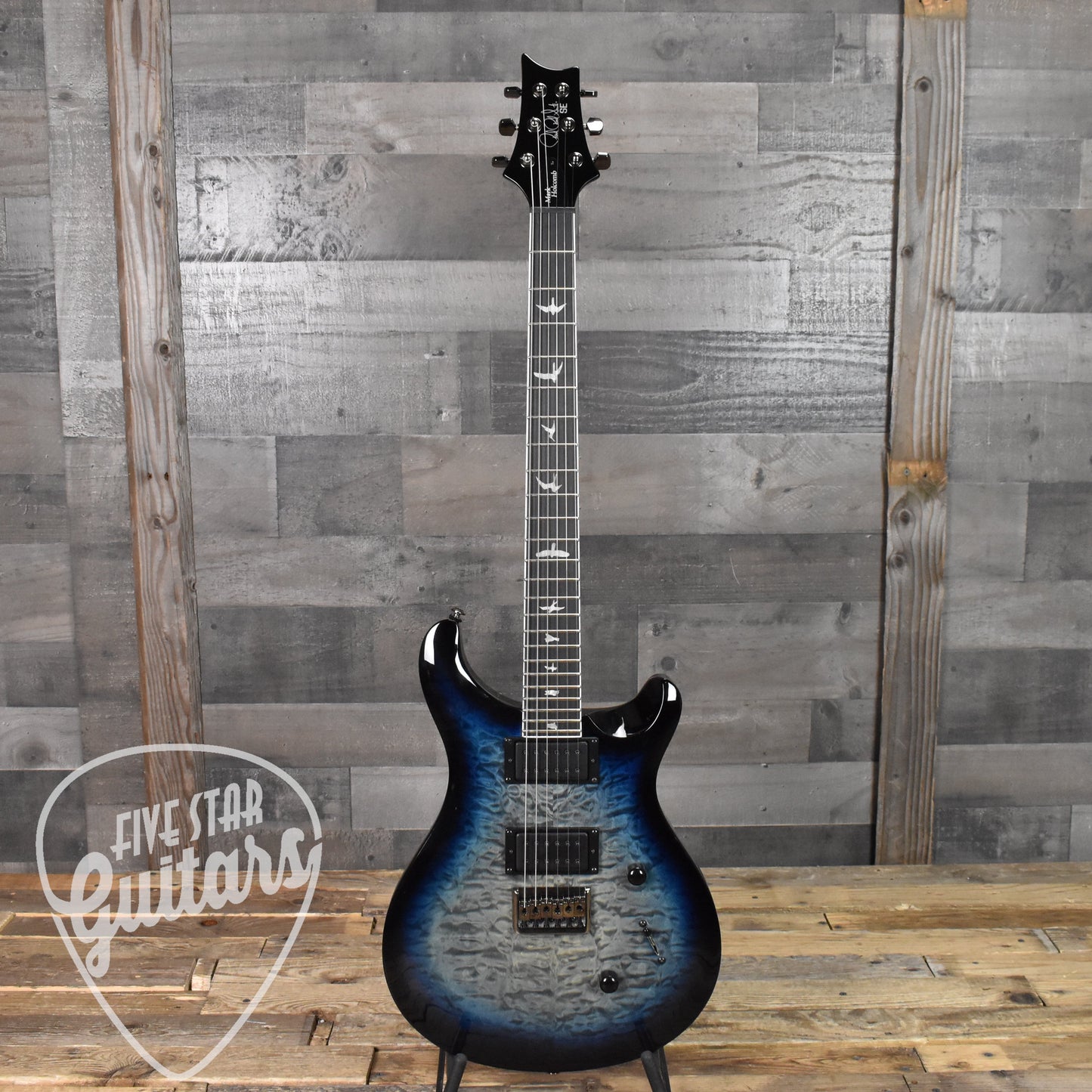 Paul Reed Smith SE Mark Holcomb - Holcomb Blue Burst with Gig Bag