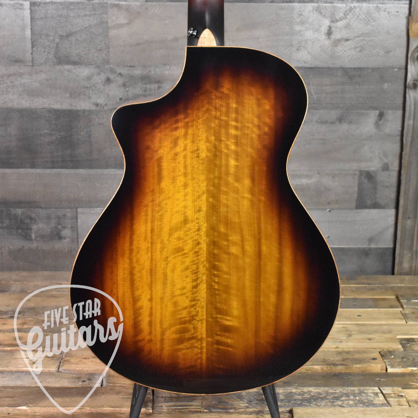 Breedlove Concert CE Port Orford Cedar/Myrtlewood - Tiger's Eye Burst - Five Star Guitars 25th Anniversary LTD with Hard Shell Case