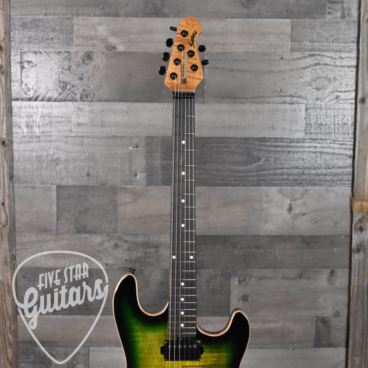 Ernie Ball Music Man Sabre - Gator Burst with Mono Case