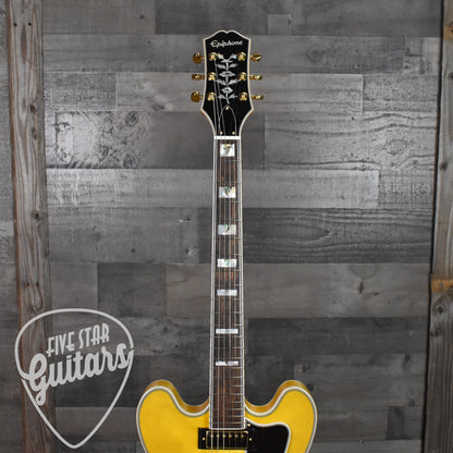 Epiphone Sheraton Frequensator - Natural with Gig Bag SN:1850