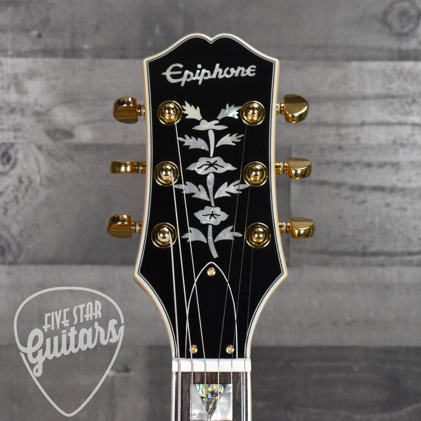 Epiphone Sheraton Frequensator - Natural with Gig Bag