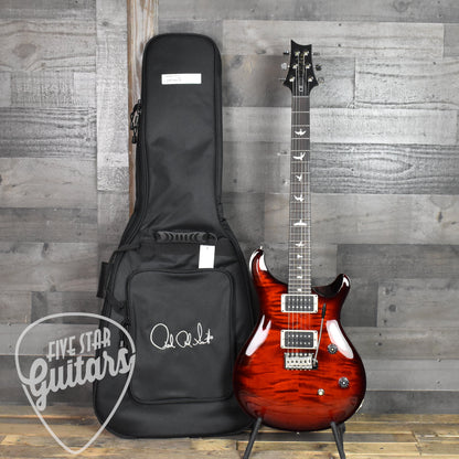 Paul Reed Smith CE24 Custom Color - Fire Red Wrap Burst with Gig Bag