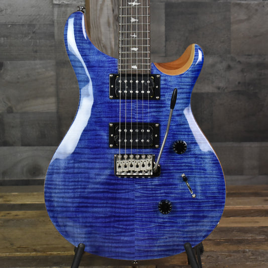 Paul Reed Smith SE Custom 24 - Faded Blue with Gig Bag  SN:3427 - AUTOGRAPHED BY PAUL REED SMITH