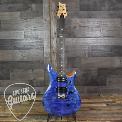 Paul Reed Smith SE Custom 24 - Faded Blue with Gig Bag  SN:3427 - AUTOGRAPHED BY PAUL REED SMITH