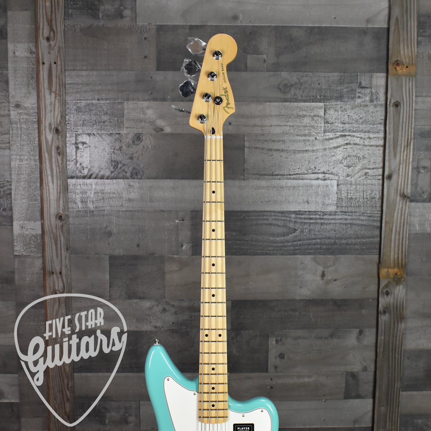 Fender Player Jaguar Bass Maple Fingerboard - Sea Foam Green