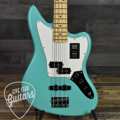 Fender Player Jaguar Bass Maple Fingerboard - Sea Foam Green