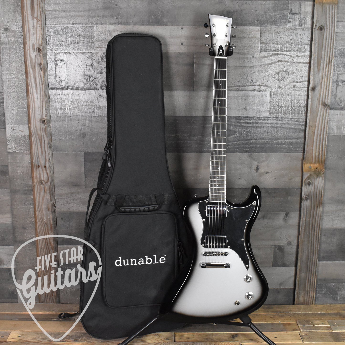 Dunable DE R2 - Silverburst with Gig Bag