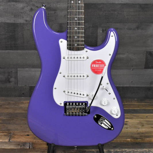 Squier Sonic Stratocaster Laurel Fingerboard White Pickguard - Ultraviolet