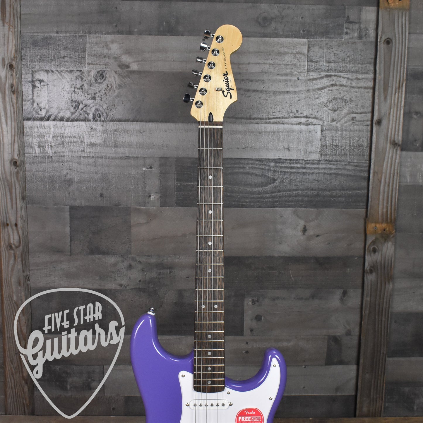 Squier Sonic Stratocaster Laurel Fingerboard White Pickguard - Ultraviolet