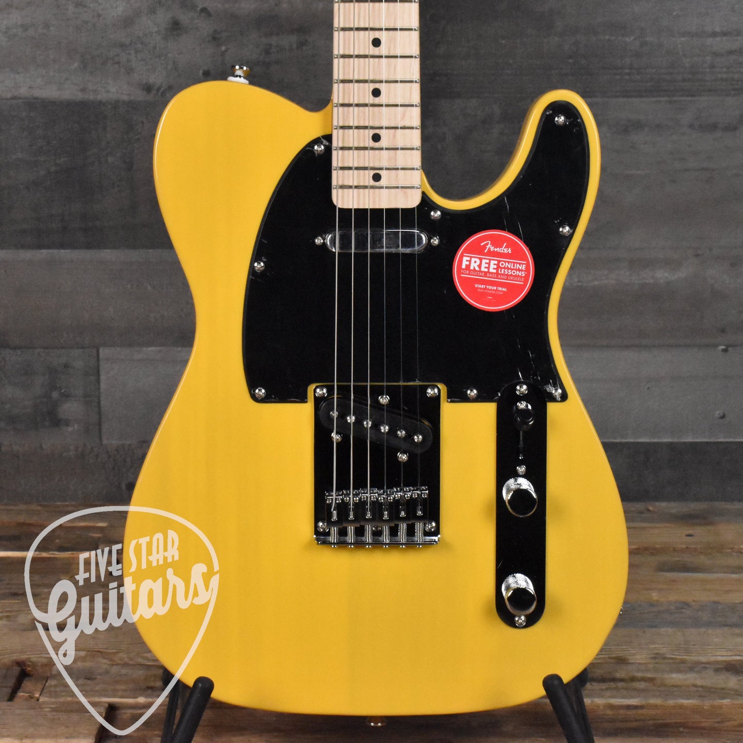 Squier Sonic Telecaster Maple Fingerboard - Butterscotch Blonde