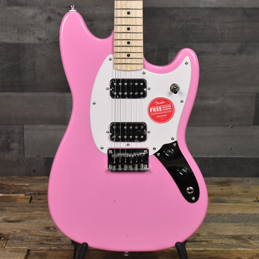 Squier Sonic Mustang HH - Flash Pink