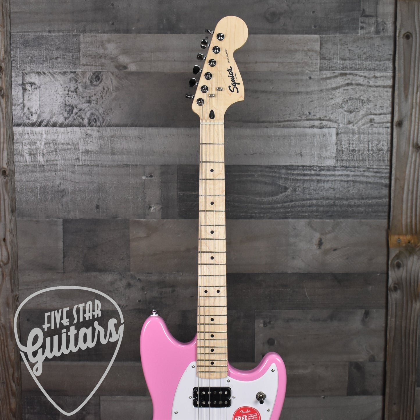 Squier Sonic Mustang HH - Flash Pink