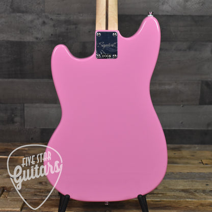 Squier Sonic Mustang HH - Flash Pink