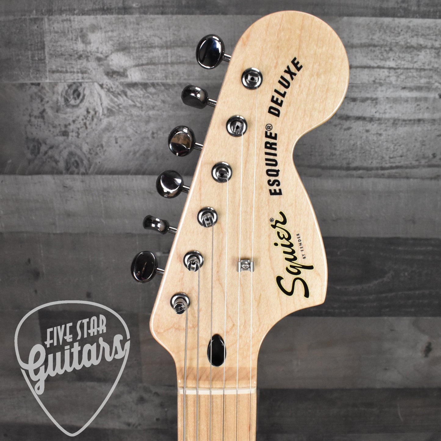 Squier Paranormal Esquire Deluxe Maple Fingerboard - Metallic Black