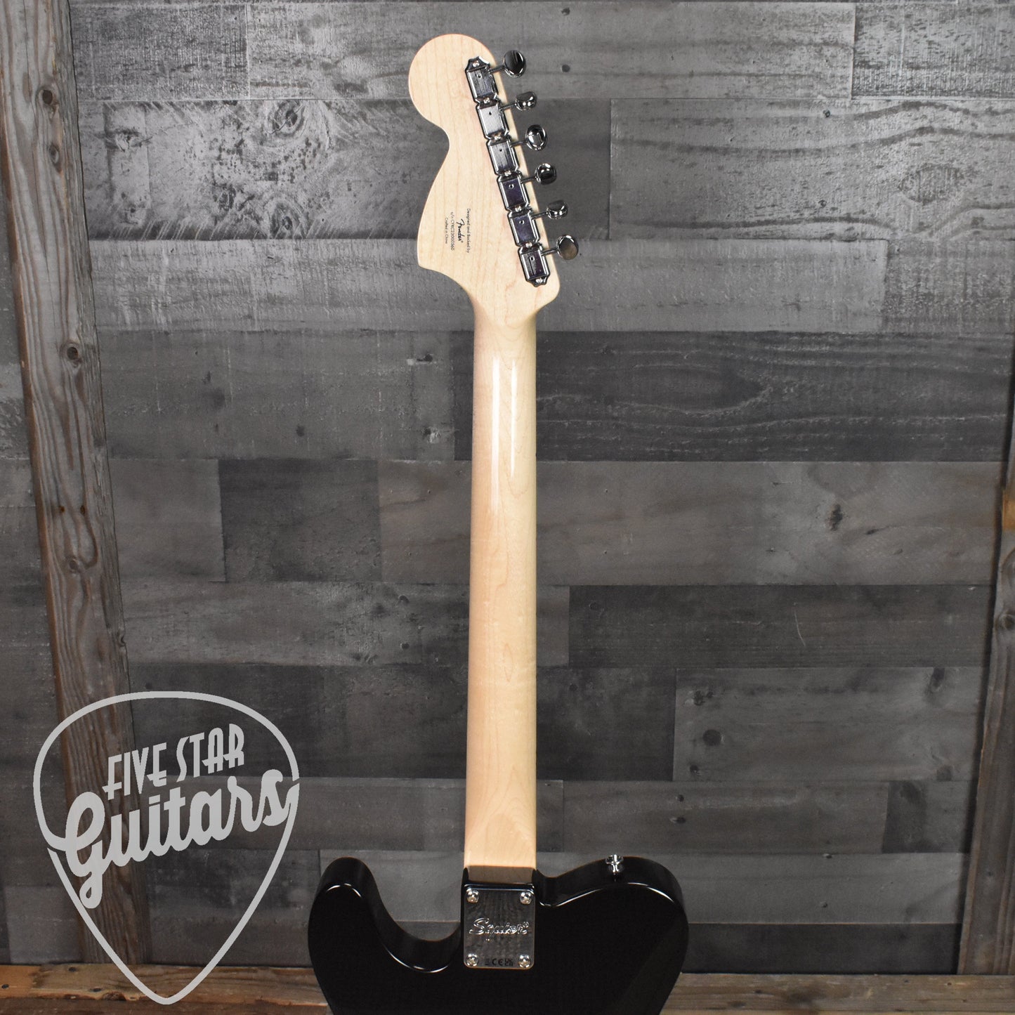 Squier Paranormal Esquire Deluxe Maple Fingerboard - Metallic Black