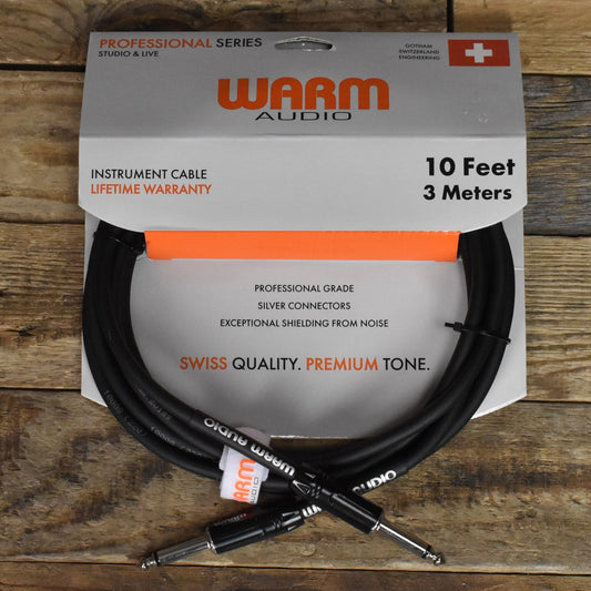 Warm Audio Pro Series Straight to Straight Instrument Cable 10ft