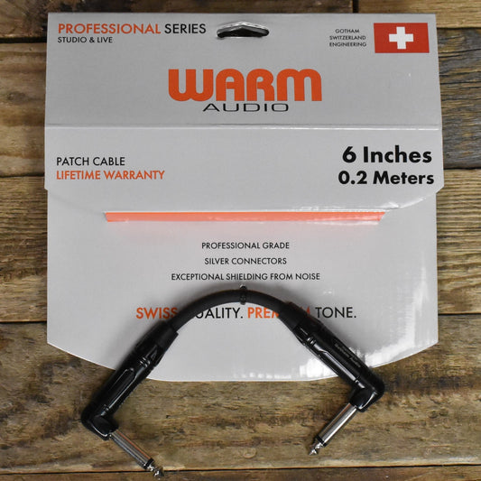 Warm Audio Pro Series Patch Cable - 6"