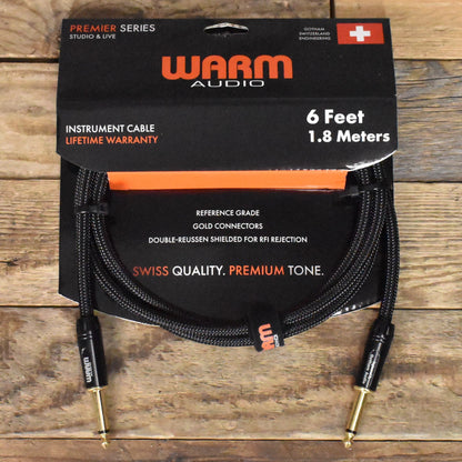 Warm Audio Premier Series Straight to Straight Instrument Cable - 6ft