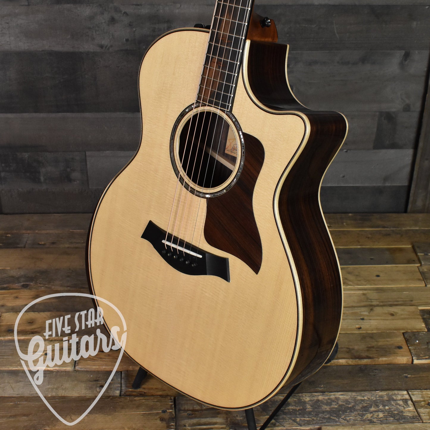 Taylor 814ce LTD Five Star Select - Natural with Hard Shell Case SN: 3060