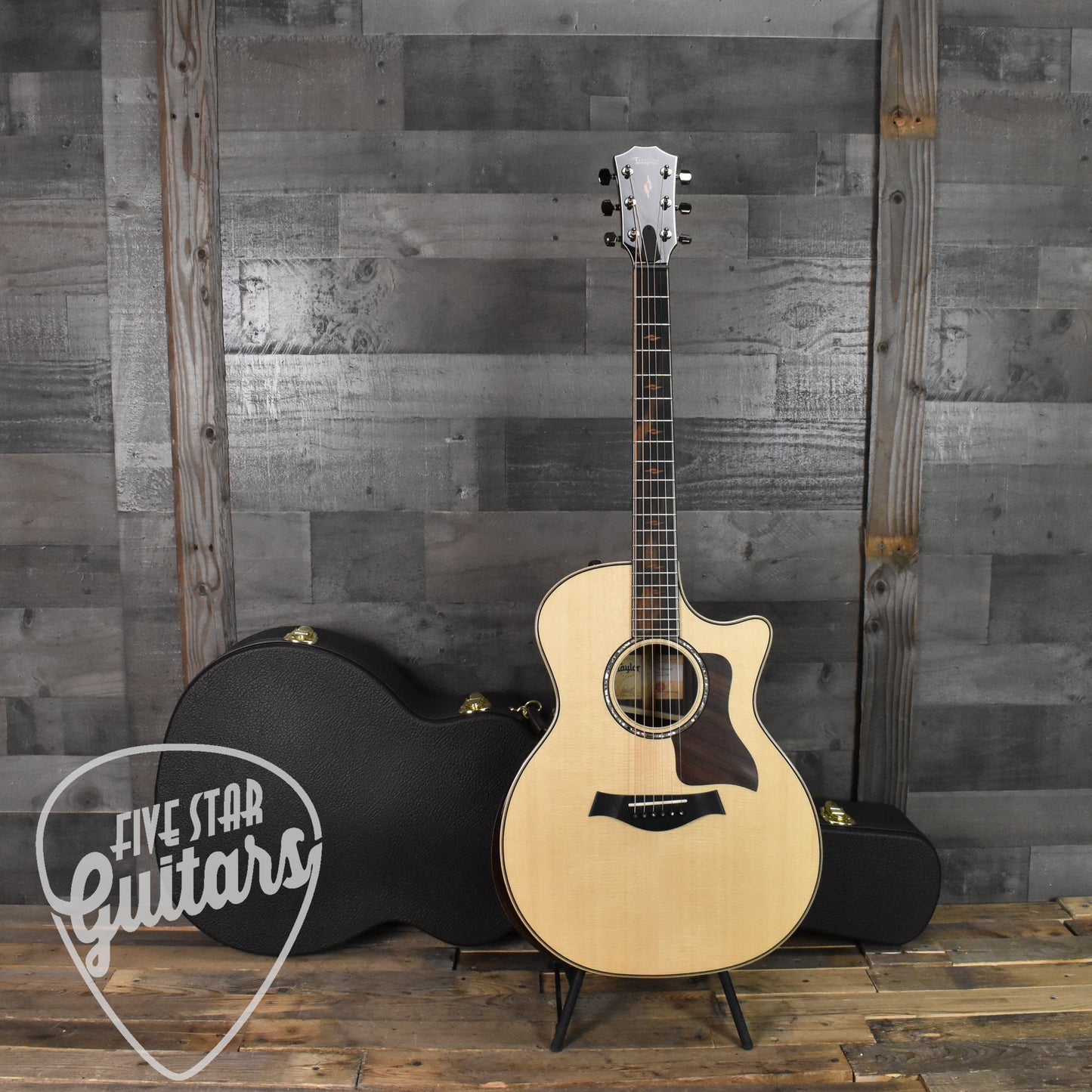 Taylor 814ce LTD Five Star Select - Natural with Hard Shell Case SN: 3060