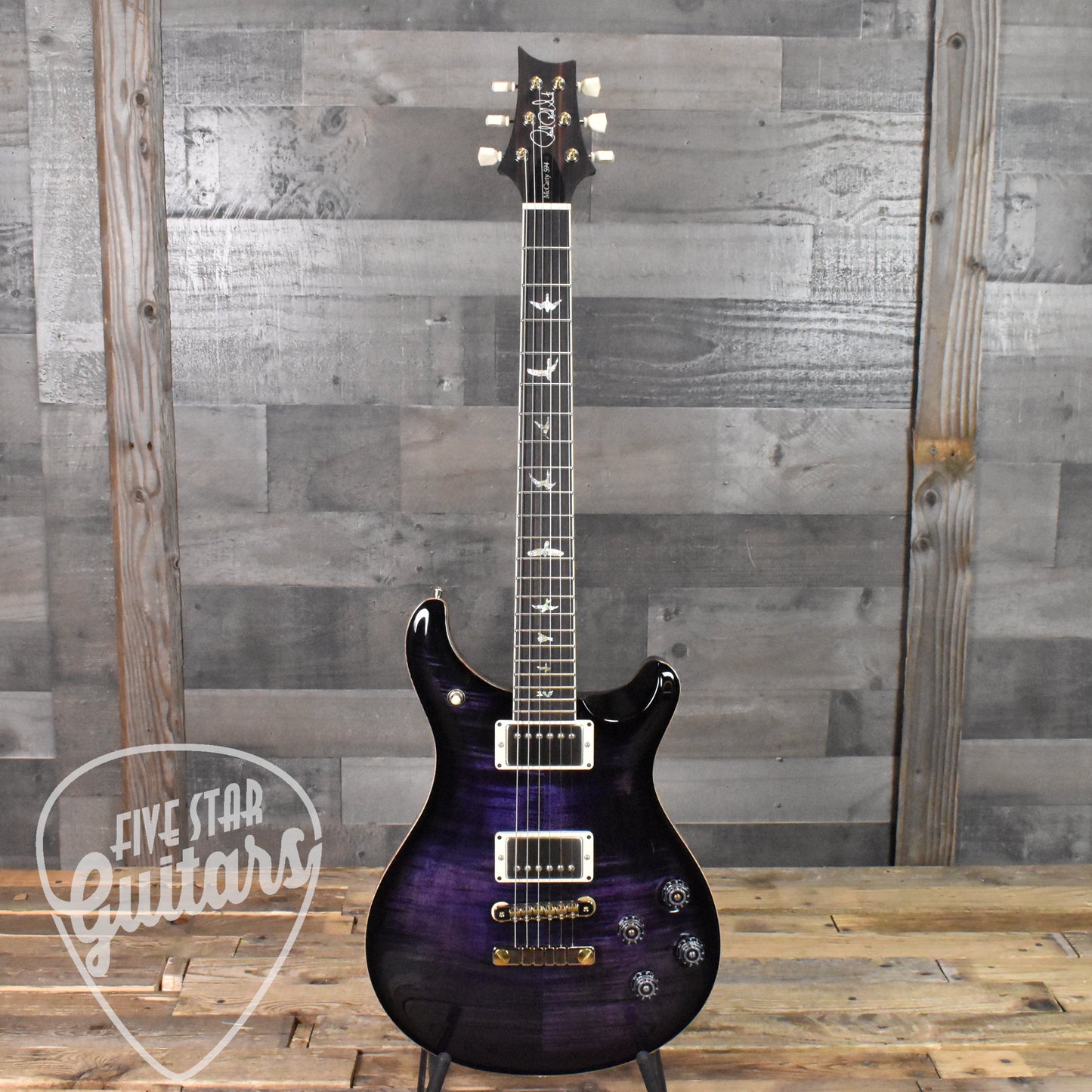 Paul Reed Smith McCarty 594 - Purple Mist with Hard Shell Case - AUTOGRAPHED BY PAUL REED SMITH