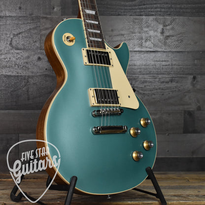 Gibson Les Paul Standard 60s Plain Top -  Inverness Green with Hard Shell Case