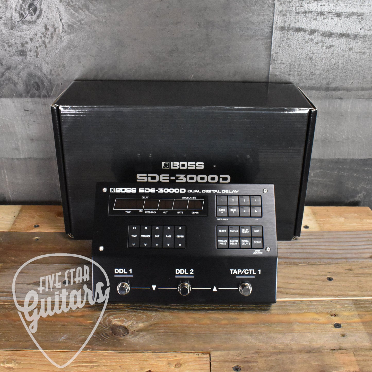 BOSS SDE-3000D Dual Digital Delay Pedal