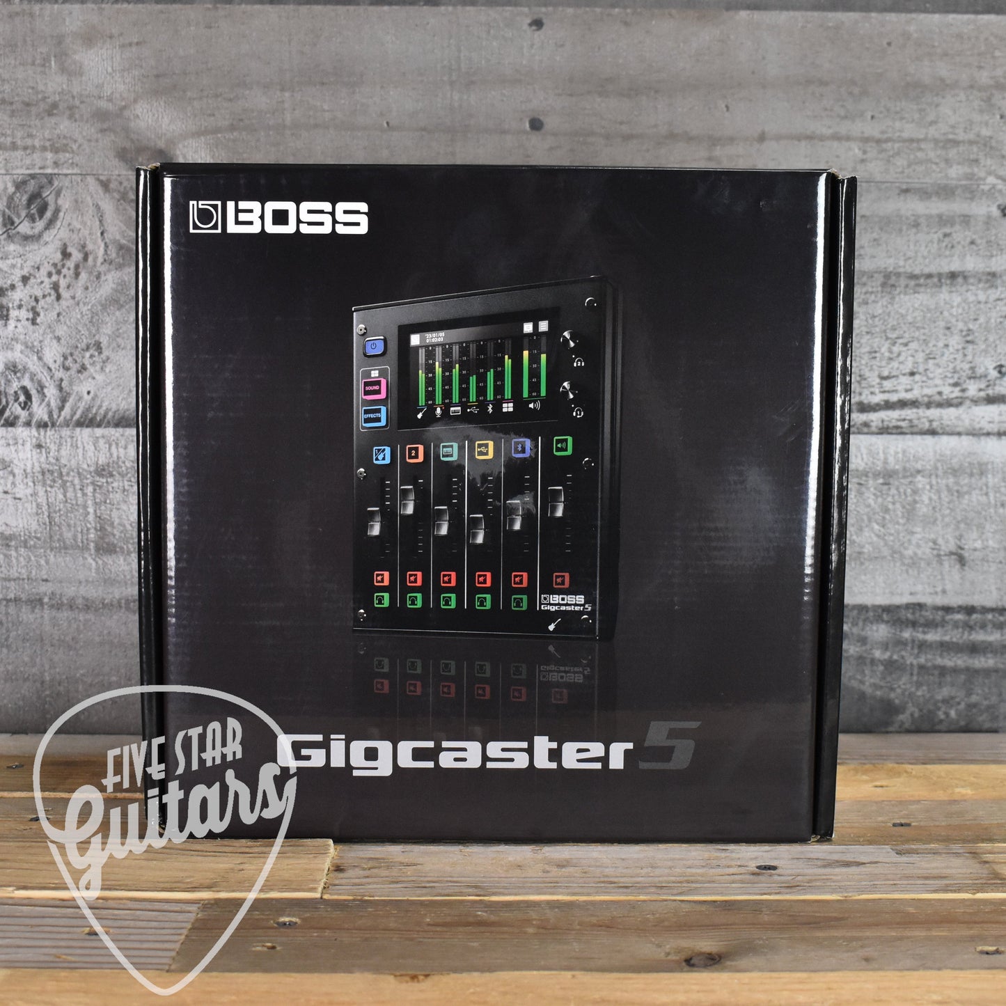 BOSS GCS-5 Gigcaster Audio Streaming Mixer