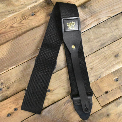 Ernie Ball Polypro Acoustic Guitar Strap Black