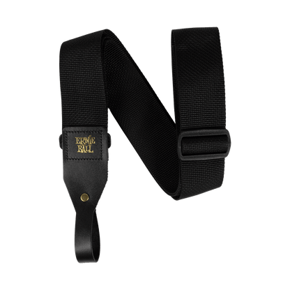 Ernie Ball Polypro Acoustic Guitar Strap Black