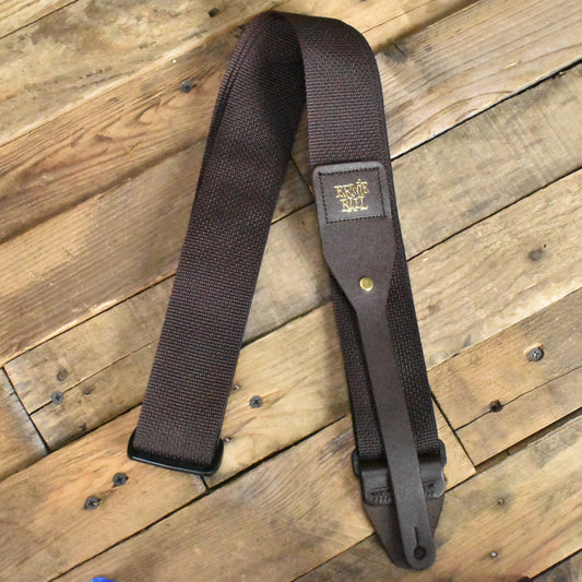 Ernie Ball Polypro Acoustic Guitar Strap Brown