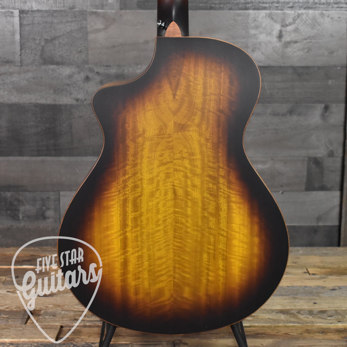 Breedlove Concert CE Port Orford Cedar/Myrtlewood - Tiger's Eye Burst - Five Star Guitars 25th Anniversary LTD with Hard Shell Case SN: 28815