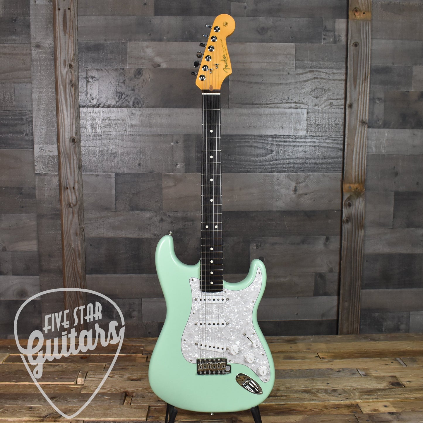 Fender Cory Wong Stratocaster Rosewood Fingerboard - Surf Green with Hard Shell Case